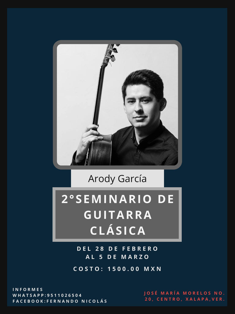 Seminario de Guitarra Clásica con Arody García