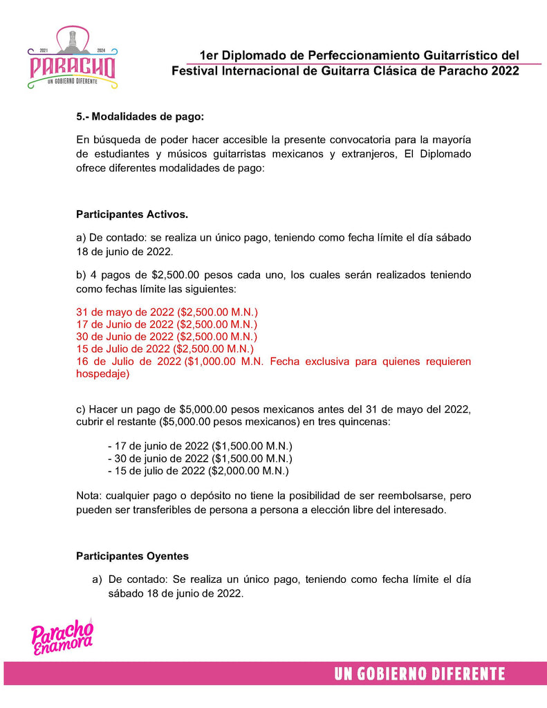 Diplomado Mauro Zanatta en Paracho 2022