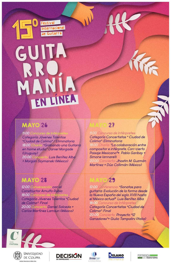 Programa Festival Internacional de Guitarra de Colima