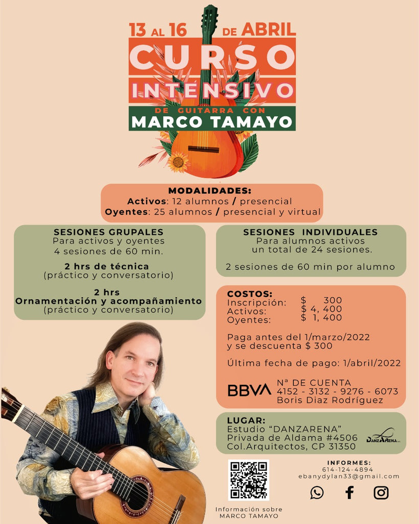 Curso Intensivo Marco Tamayo en Chihuahua