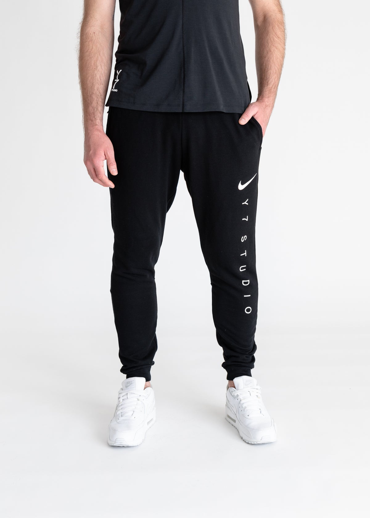 nike studio fleece joggers