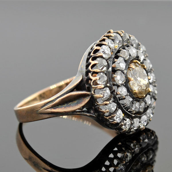 Georgian Crystal Ring — Isadoras Antique Jewelry