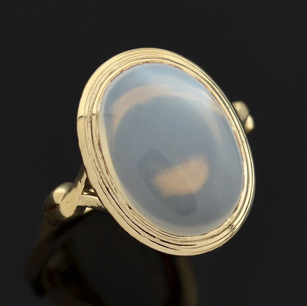 Art Nouveau 10kt Moonstone Cabochon Ring – A. Brandt + Son