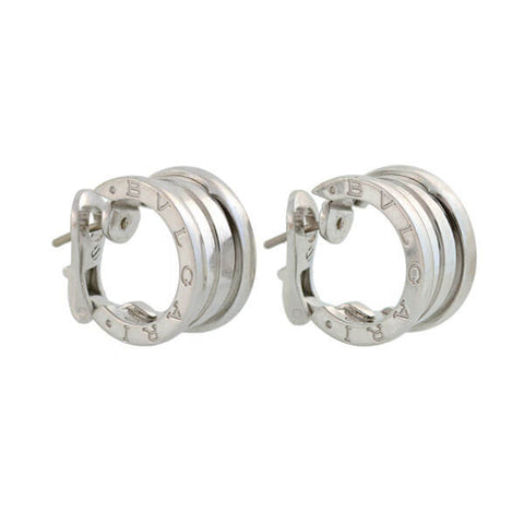 bvlgari silver earrings