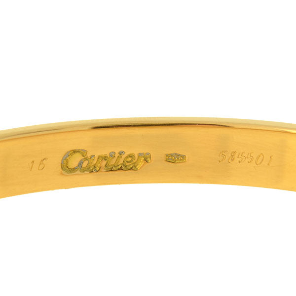 love bracelet cartier vintage