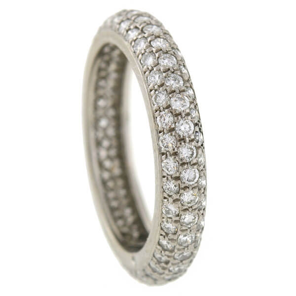 cartier eternity diamond band