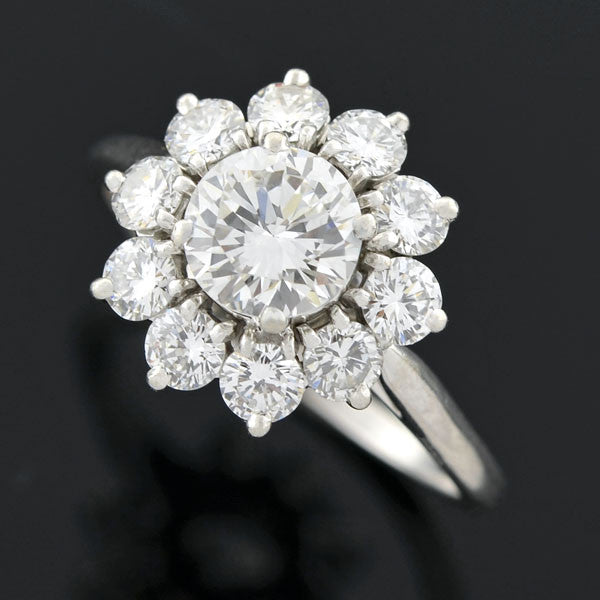 estate cartier engagement ring