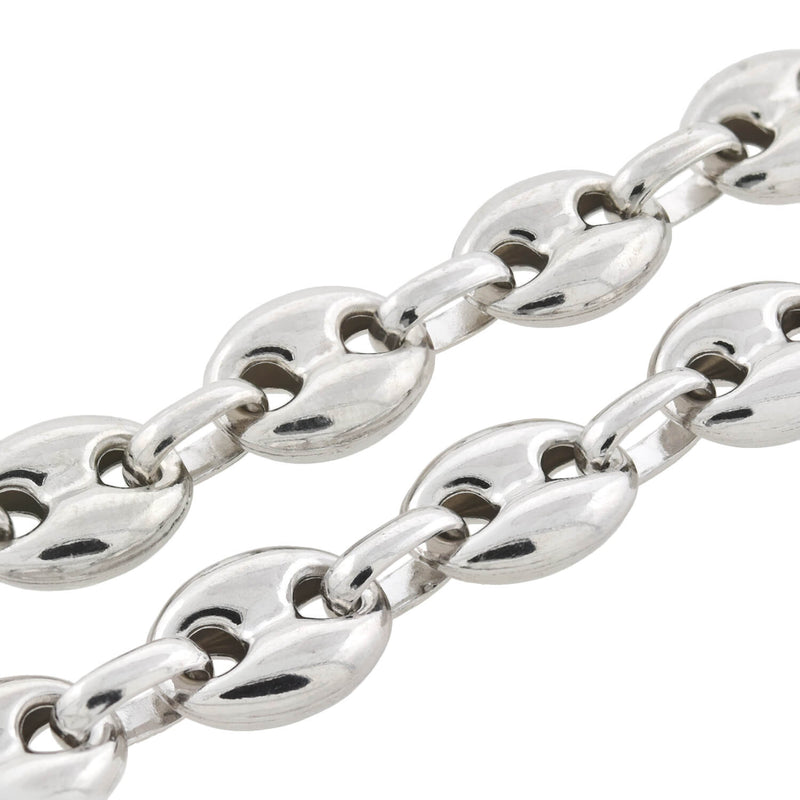 gucci link chain silver