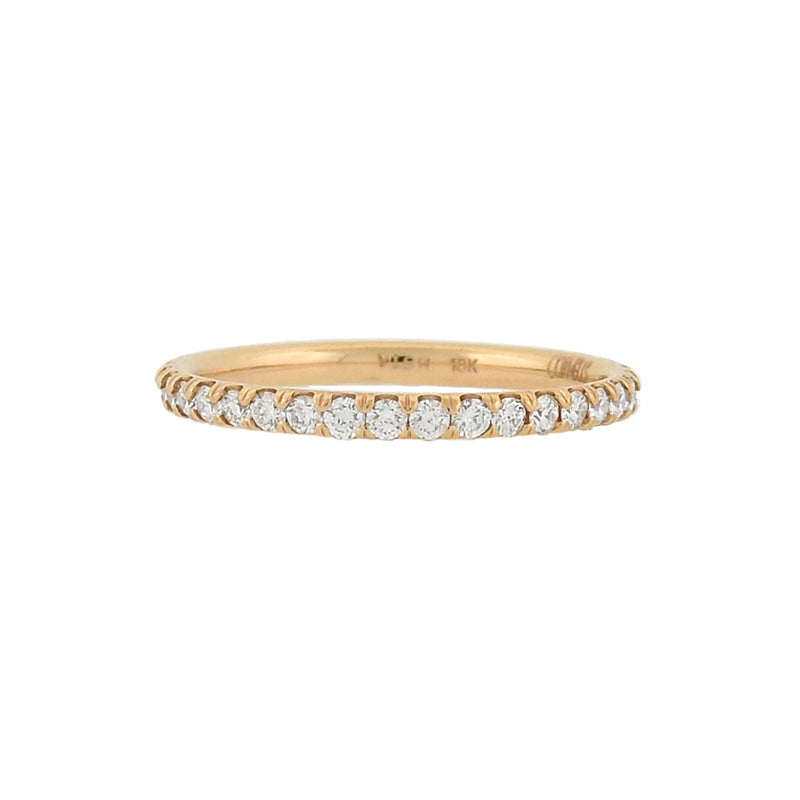 Estate 18kt Pavé Diamond Eternity Band 0.70ctw – A. Brandt + Son