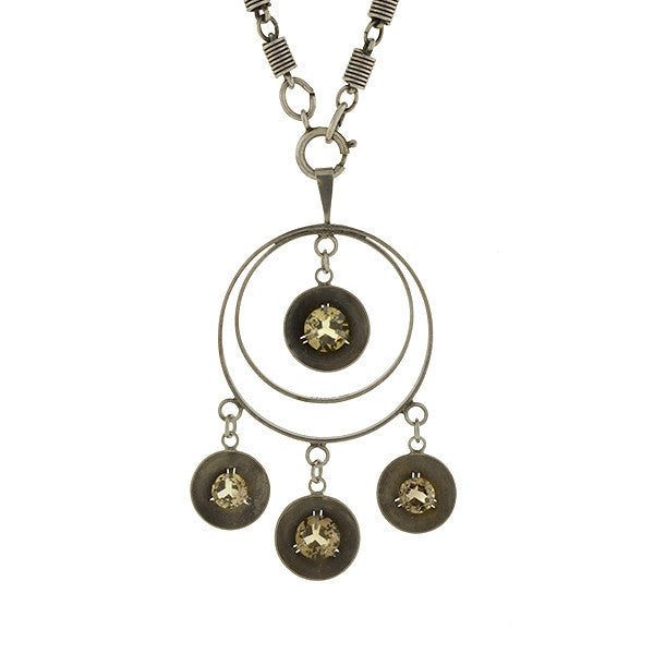 A. Brandt + Son Victorian Padlock Pendant Necklace