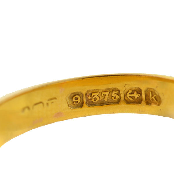 Edwardian English 9kt Gold Heart Signet Ring – A. Brandt + Son