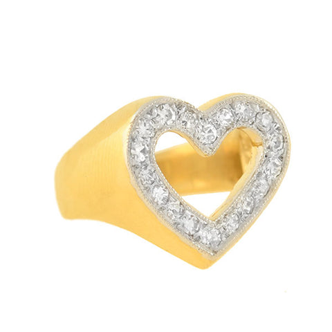 Late Art Deco 18kt Diamond & 12ct Star Sapphire Ring – A. Brandt + Son