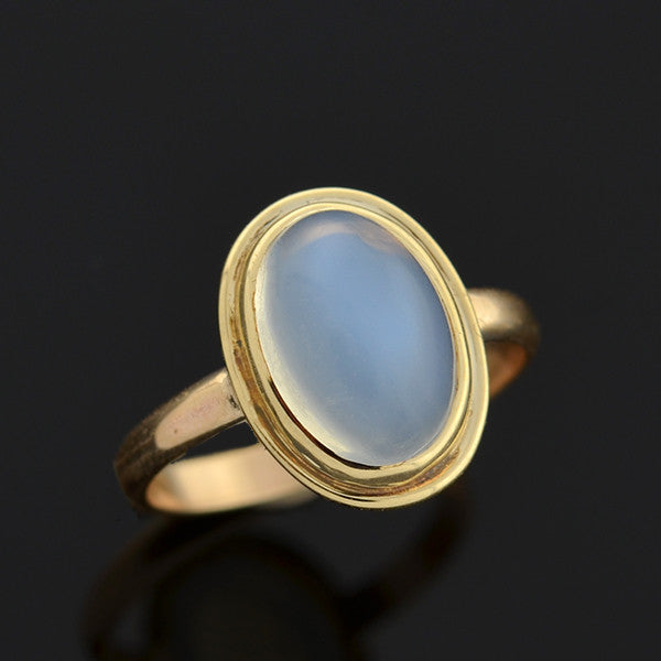Late Victorian 14kt Moonstone Cabochon Ring – A. Brandt + Son