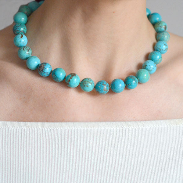 natural turquoise necklace