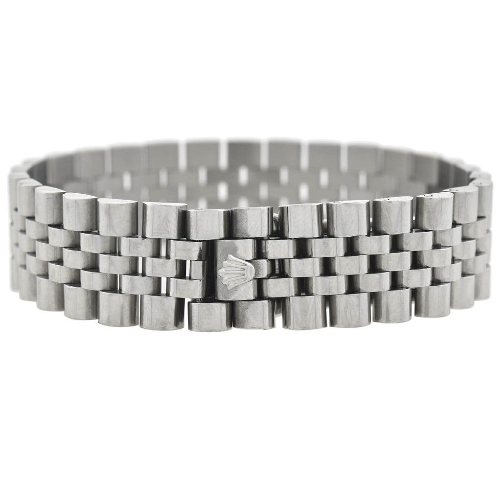 sterling silver rolex bracelet