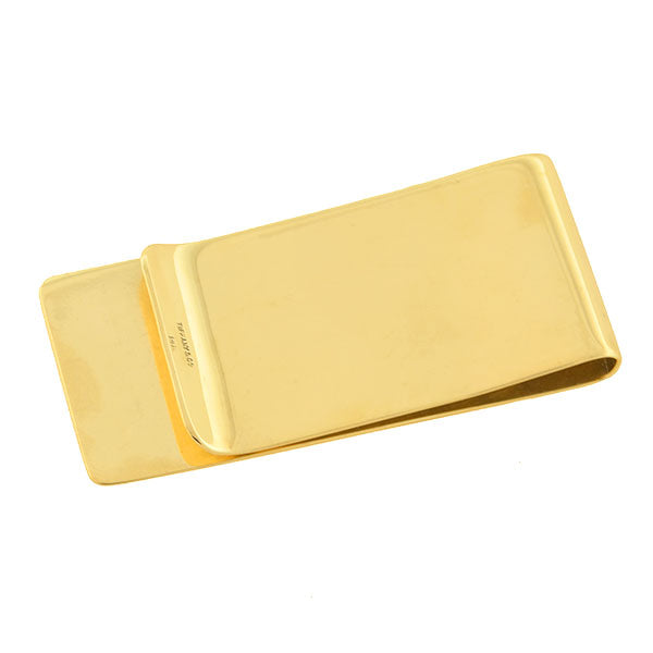 tiffany gold money clip