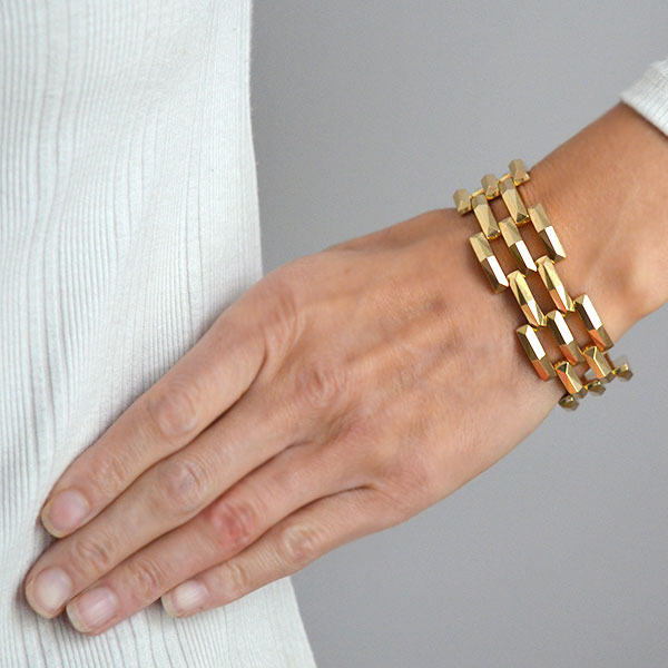 tiffany 14k gold bracelet