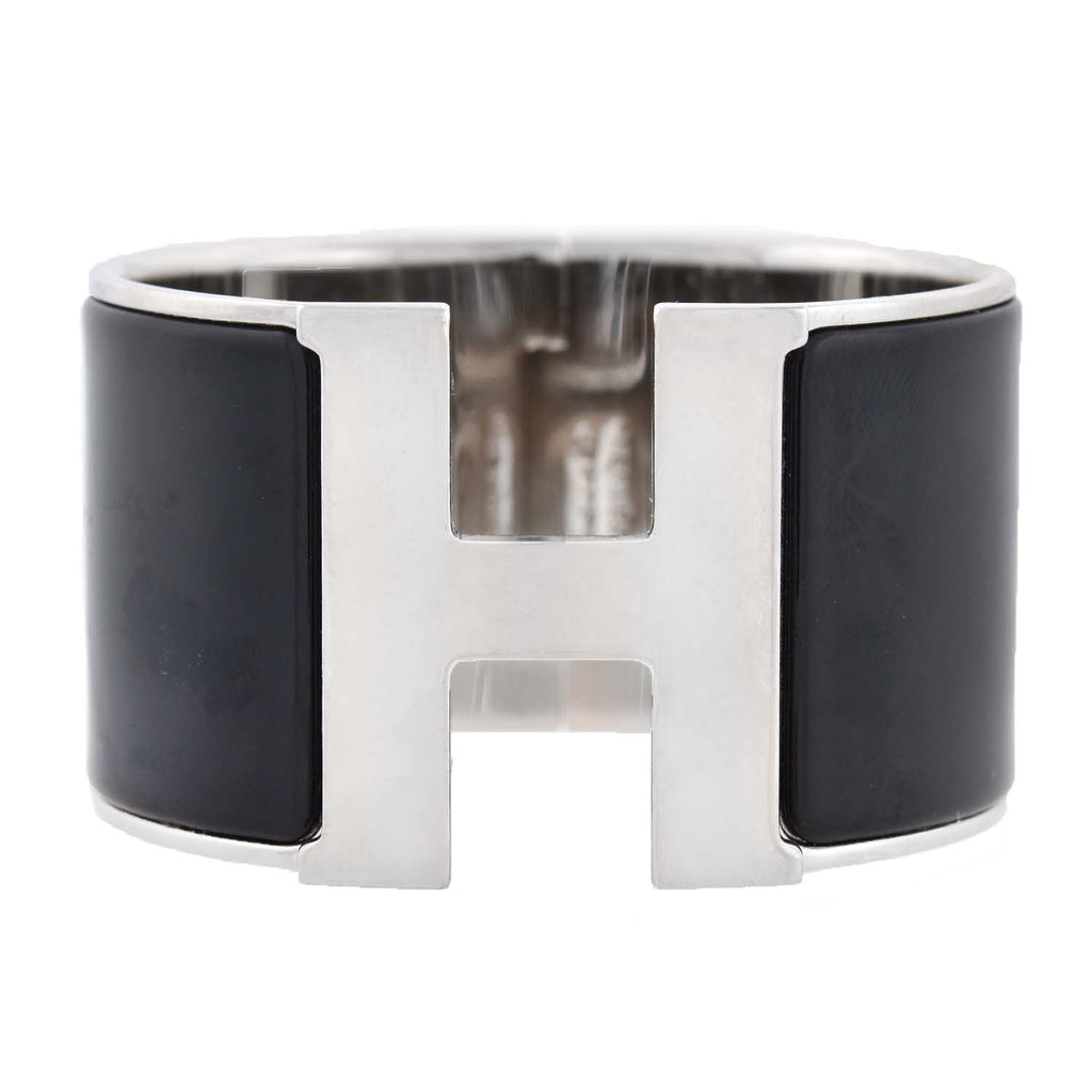 black hermes bangle