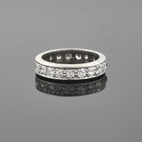 Late Art Deco Platinum Diamond Eternity Band 1.25ctw – A. Brandt + Son