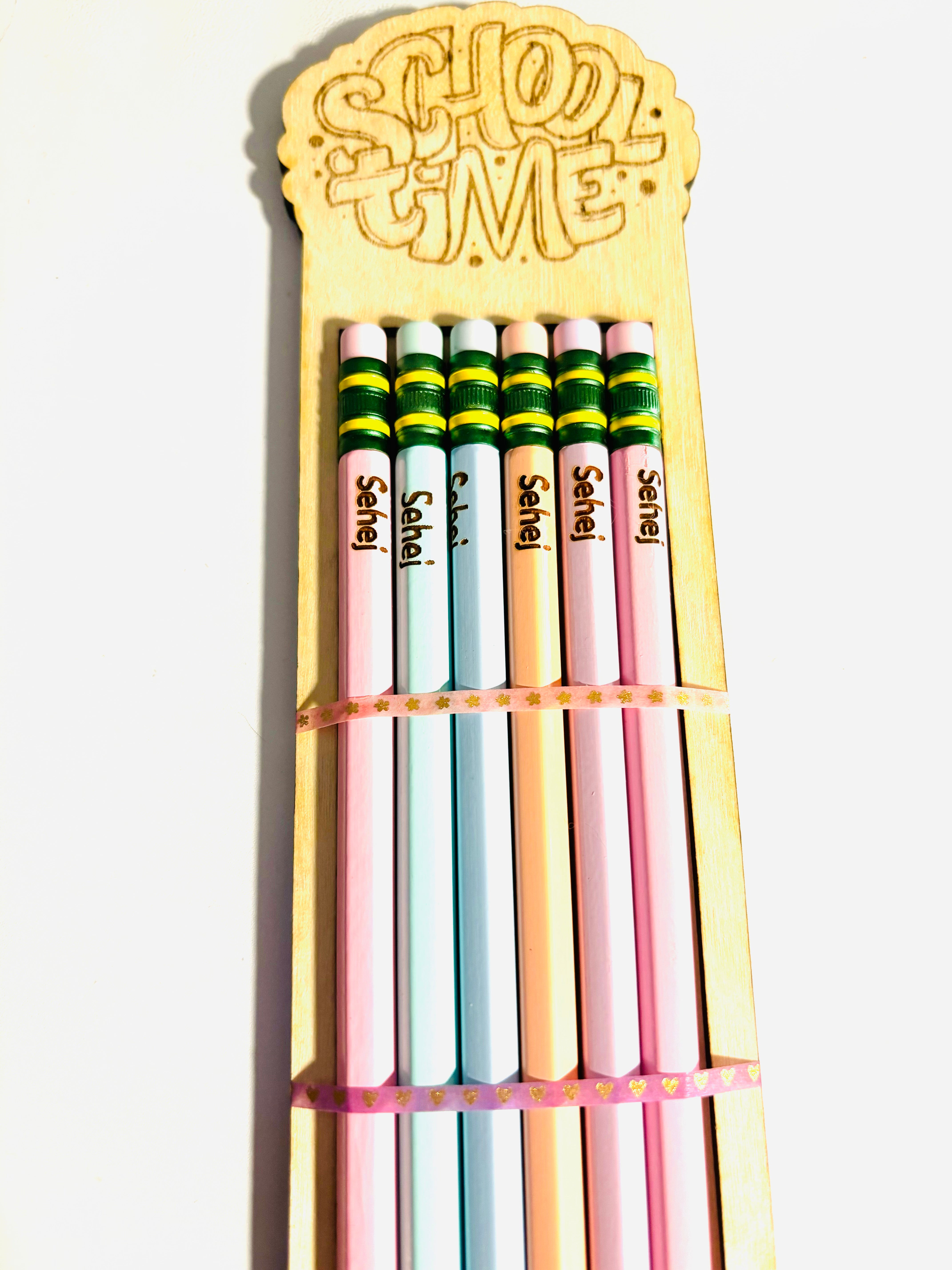 Personalized Pencils Back to School