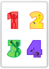 StikBot Party Banner - Numbers