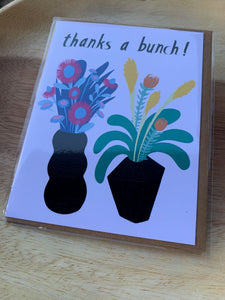 Katie Schaefer Illustration Greeting Card- Thanks