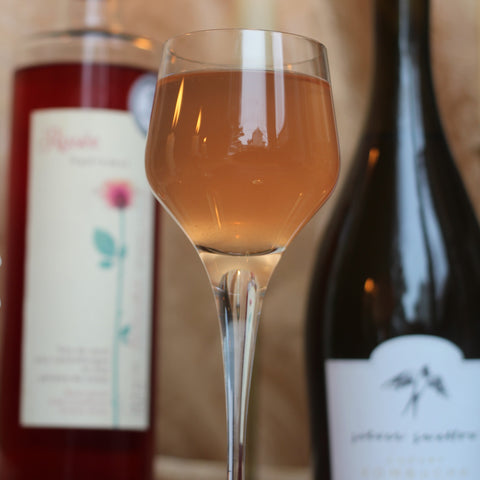 The Birds and The Bees Cocktails with Rosée Honey Wine and Silver Swallow Luxury Kombucha