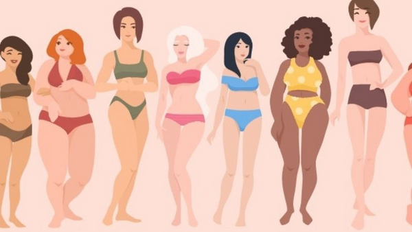 natural body types and women's body shapes