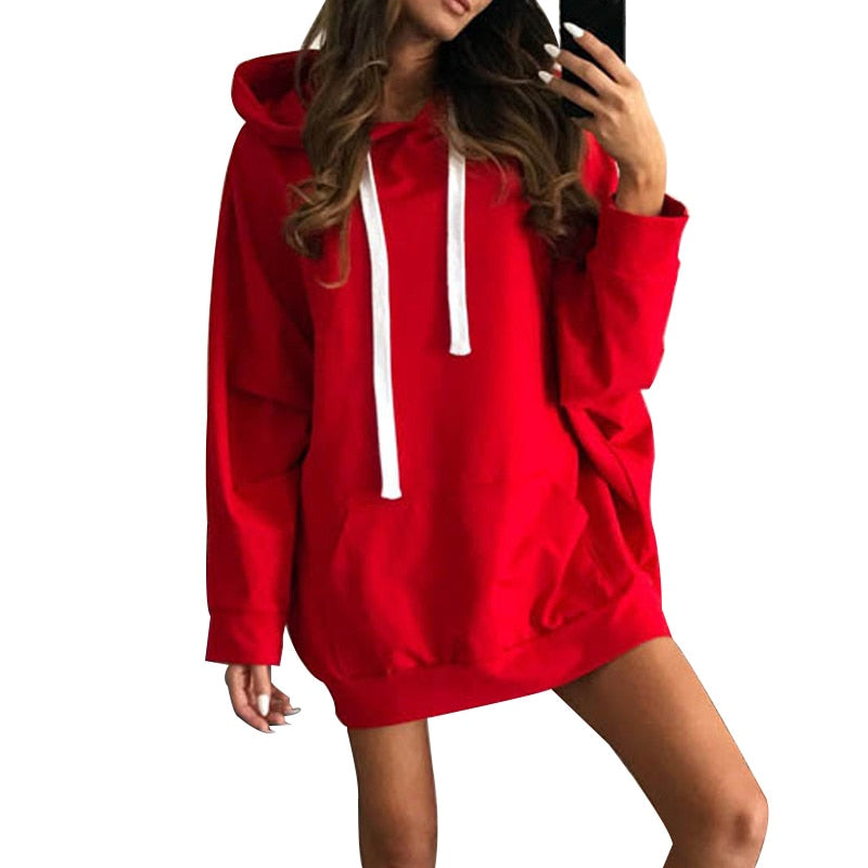 ladies red hoodies