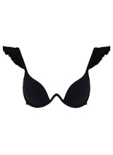 Load image into Gallery viewer, The Ruffle Bra Top - Black

