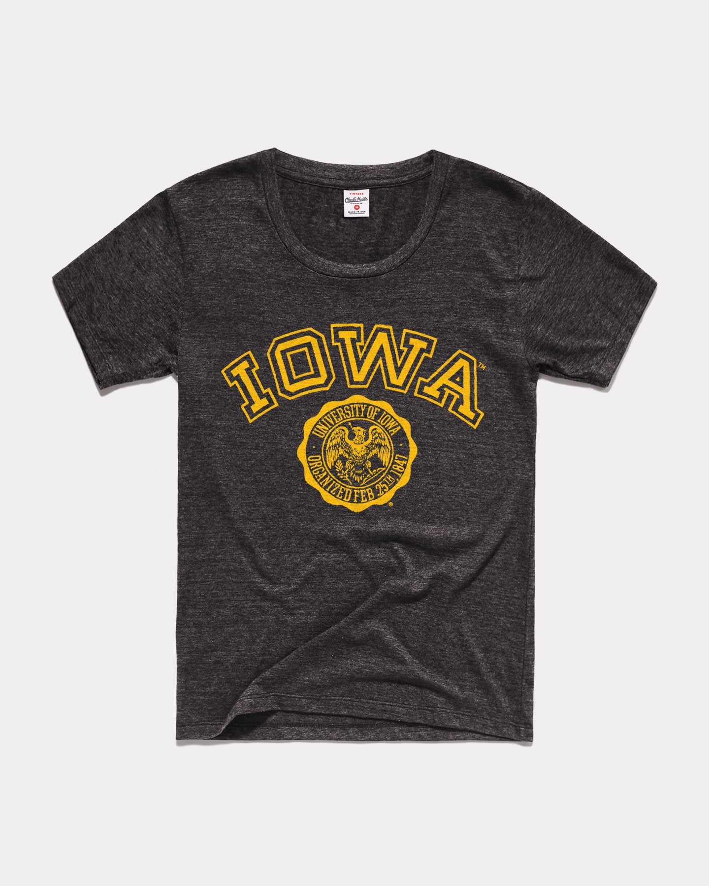 Women's Iowa Vintage Black Seal T-Shirt
