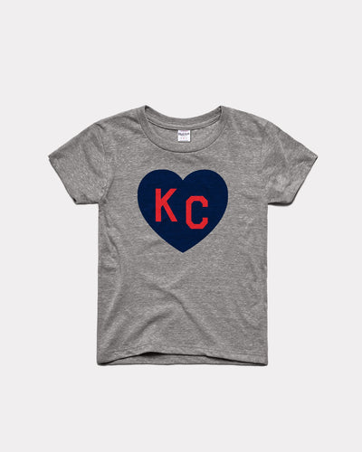 Charlie Hustle Kansas City Monarchs T-Shirt - Grey Small, Men's