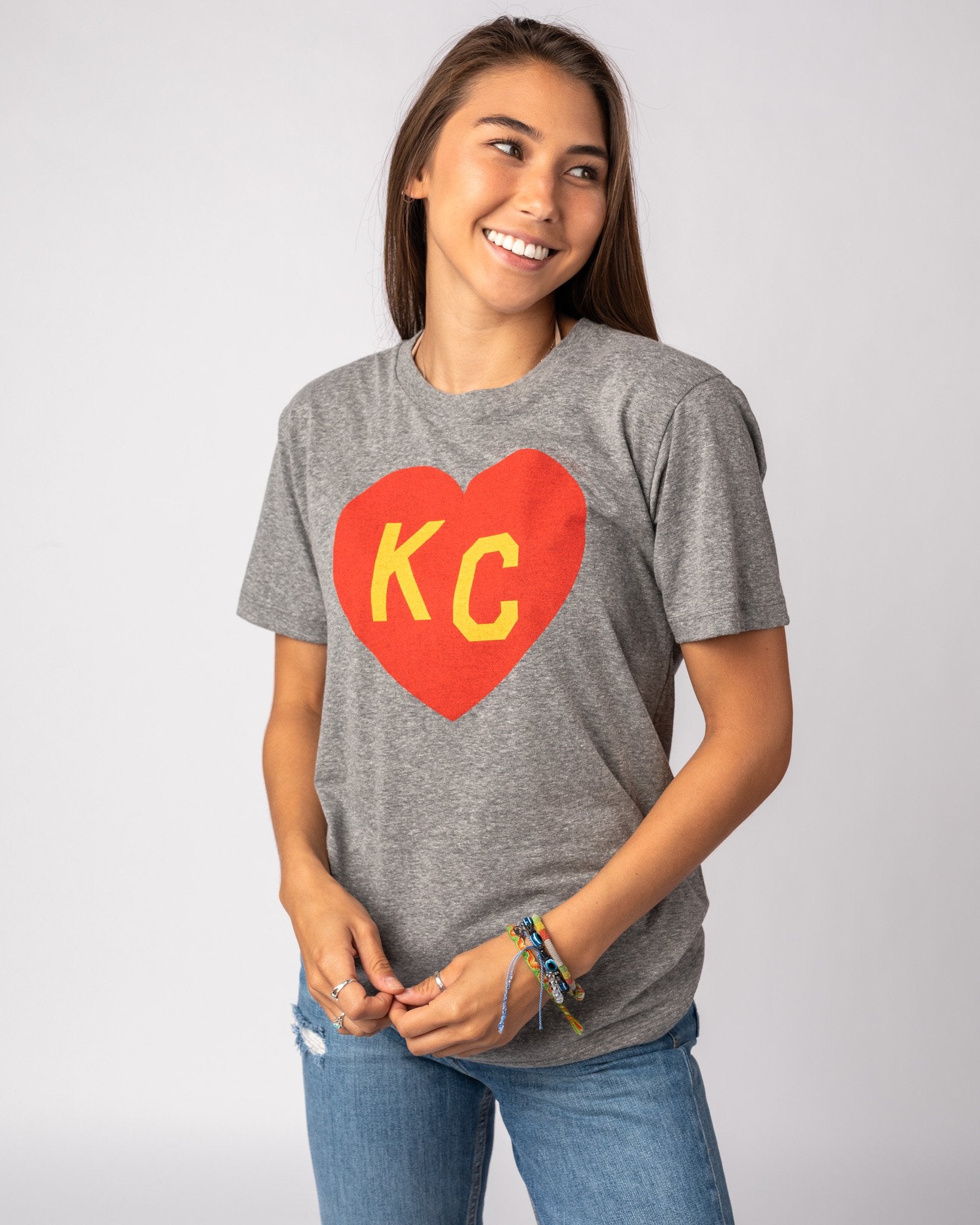 kc t shirts with heart