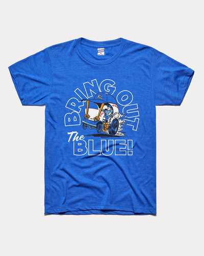 Women's Blue Creighton Bluejays Baseball T-Shirt