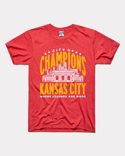 Kansas City Football World Champs Grey Tee by Charlie Hustle – Pink  Charming Boutique