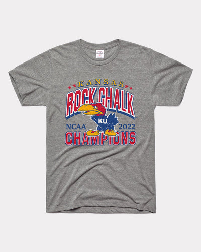 Men's Blue 84 Royal Kansas Jayhawks 2022 NCAA Men's Basketball National  Champions Bracket T-Shirt