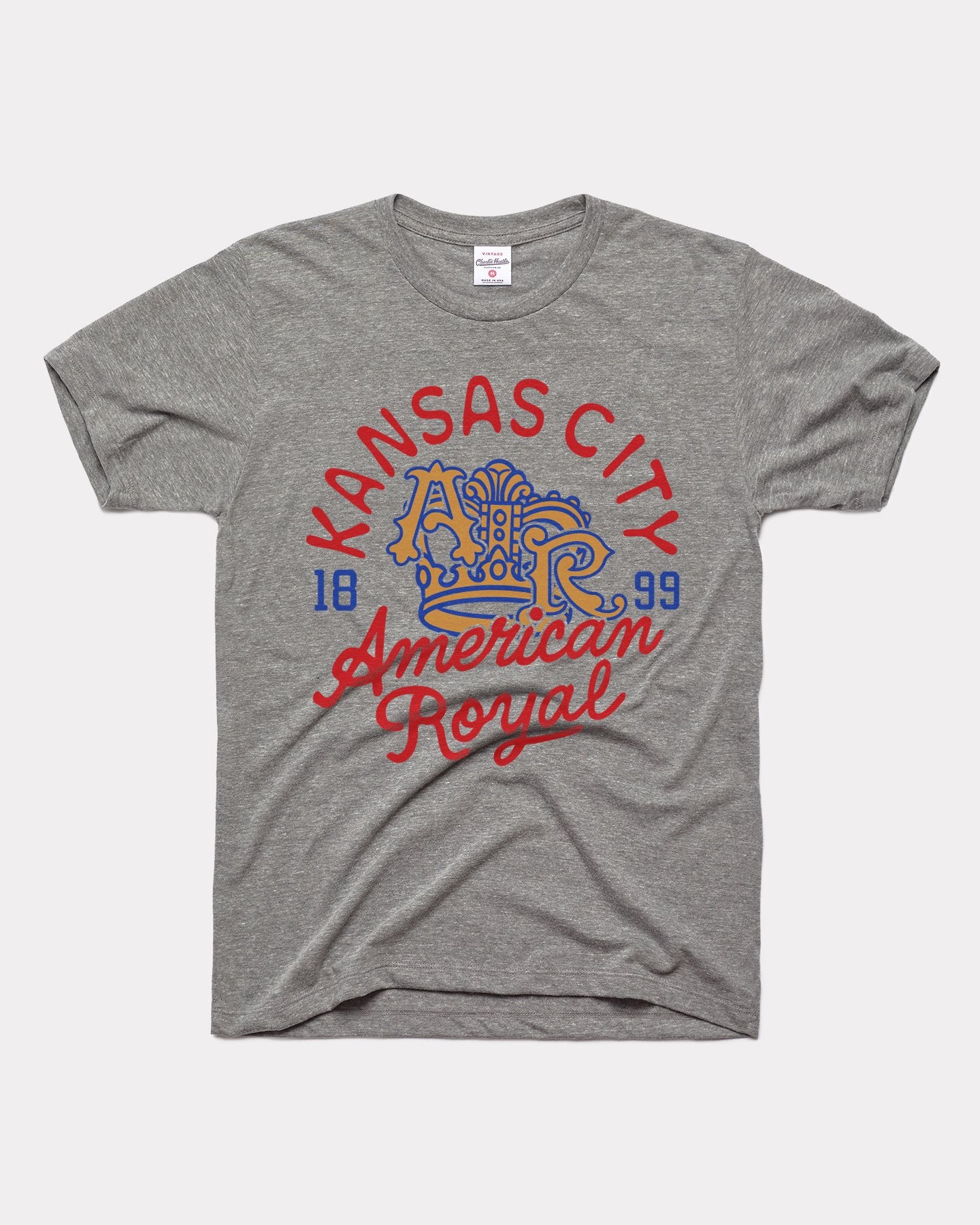 American Royal Kansas City Unisex Vintage Grey T-Shirt