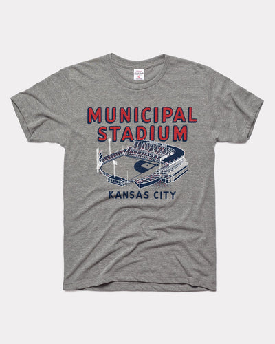 Charlie Hustle Kansas City Chiefs Arrowhead Stadium Kingdom T-Shirt