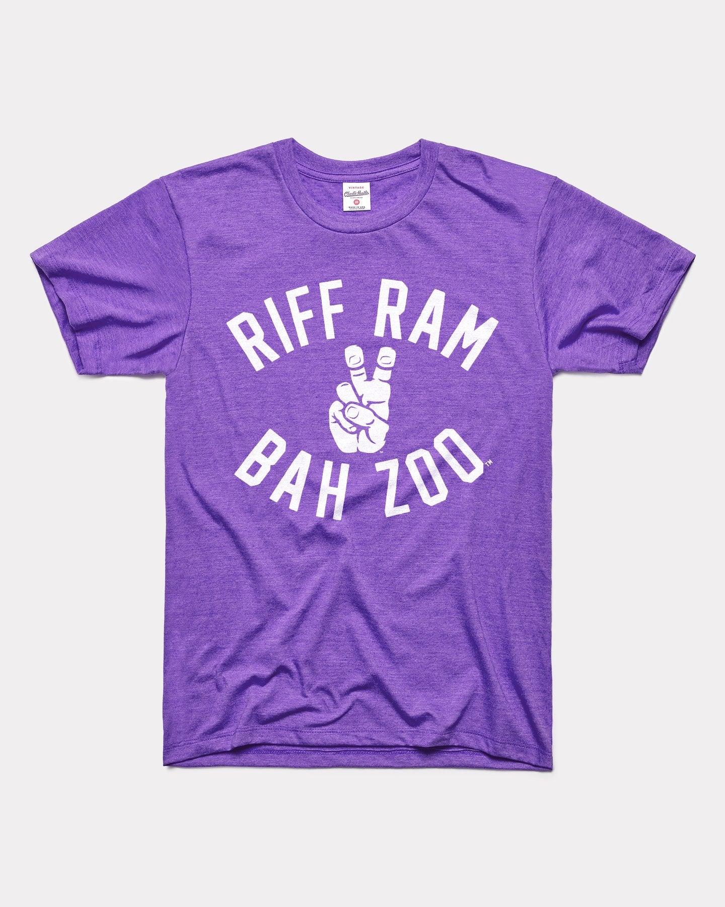 TCU Riff Ram Bah Zoo Vintage Purple T-Shirt