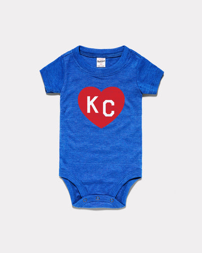 Charlie Hustle 'Heart KC' T-shirt logo's Negro Leagues roots