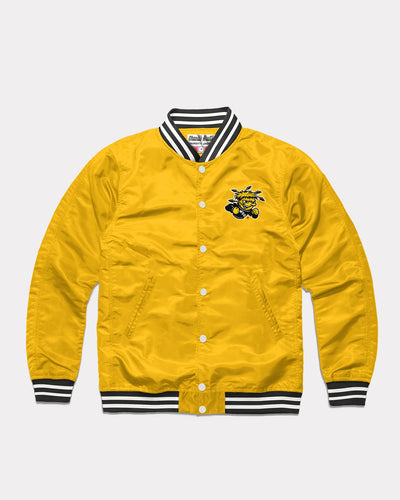 University Illinois Script Navy Blue Varsity Jacket | Charlie Hustle 04 / L