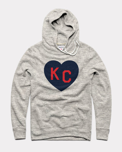 Grey KC Heart Vintage T-Shirt