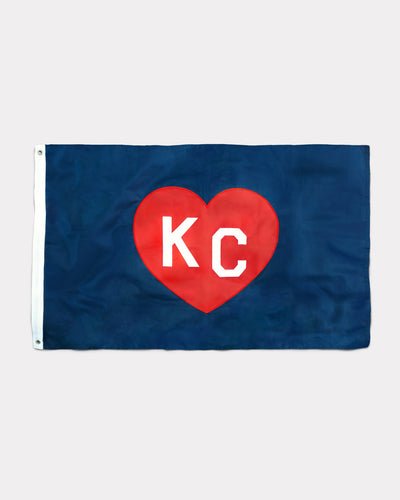 Charlie Hustle KC Heart Tee Red/Gold L