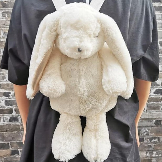 rabbit plush backpack