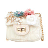 Luxury Princess Flower Pearl Purses Handbag