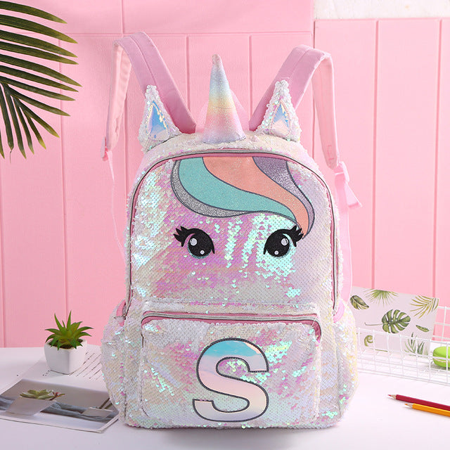 mermaid unicorn backpack