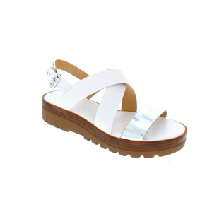 Michael michael kors meadow elastic and leather on sale sandal