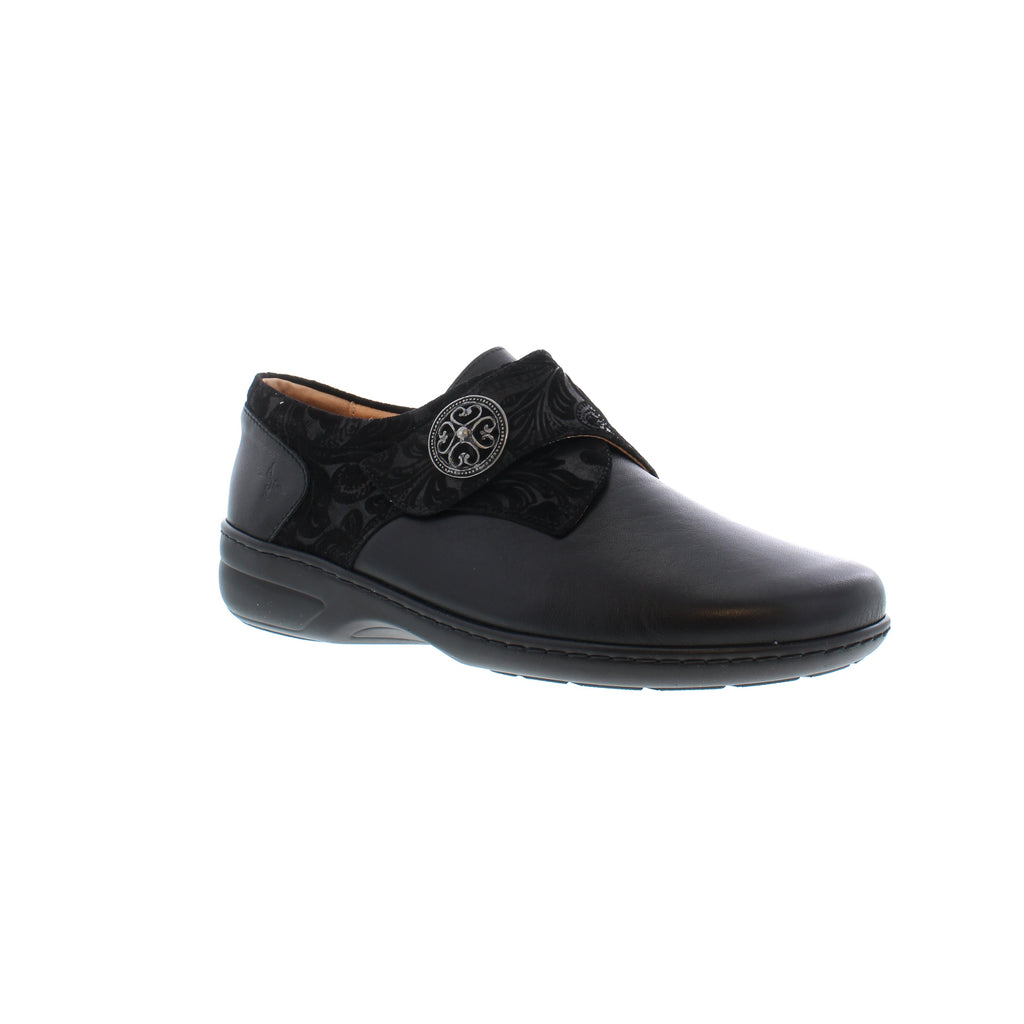 Portofino 8.5 39 Black Leather Mary Jane Orthopaedic Friendly