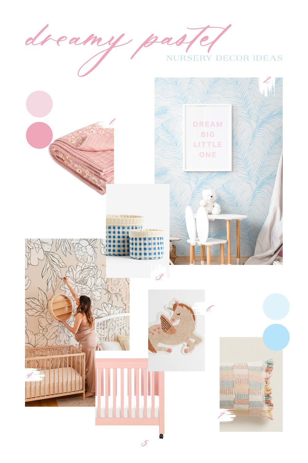 Dreamy Pastel Nursery Decor Ideas