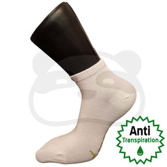 Socquette Respirante En Bambou Avec Fil Sorbtek® 35/38 / Blanc